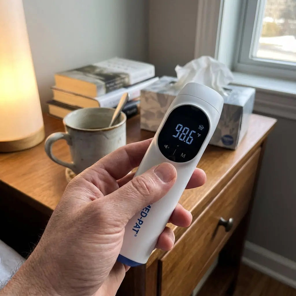Med-Pat TH-1 4-in-1 Digital Infrared Thermometer