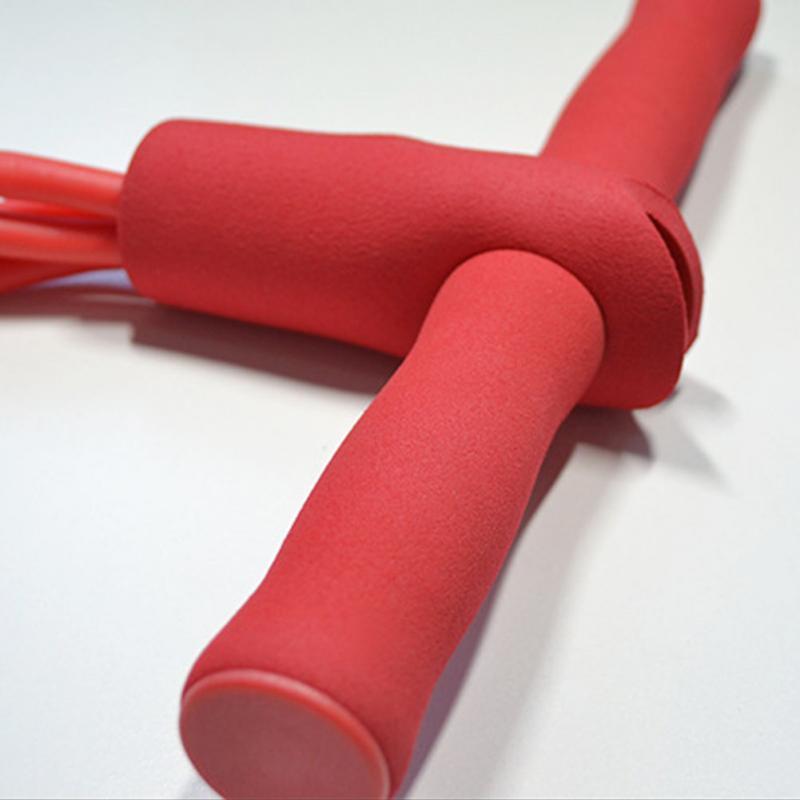Natural Latex Foot Pedal Resistance Band with Handle