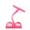 Natural Latex Foot Pedal Resistance Band with Handle