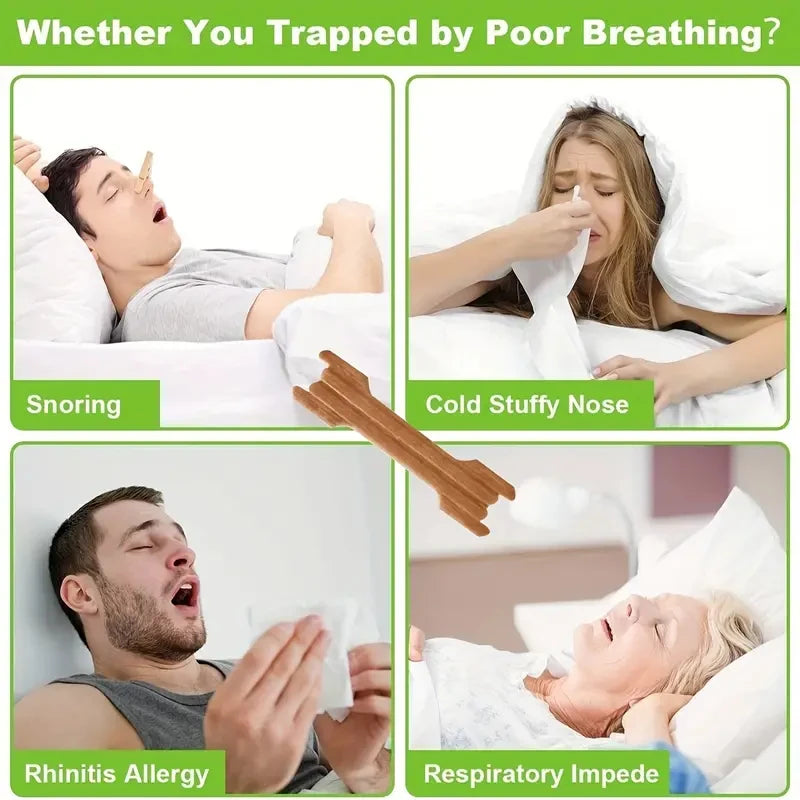 Breath Nasal Strips – Stop Snoring & Easier Breathing (10/50 PCS)