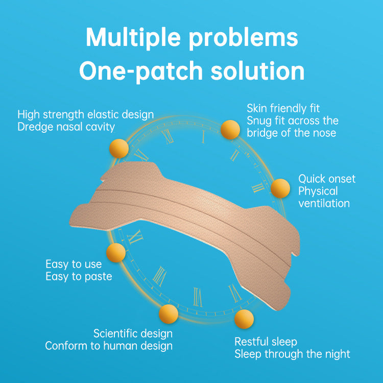 Breath Nasal Strips – Stop Snoring & Easier Breathing (10/50 PCS)