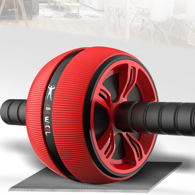 Silent TPR Ab Wheel Roller – Core & Belly Trainer