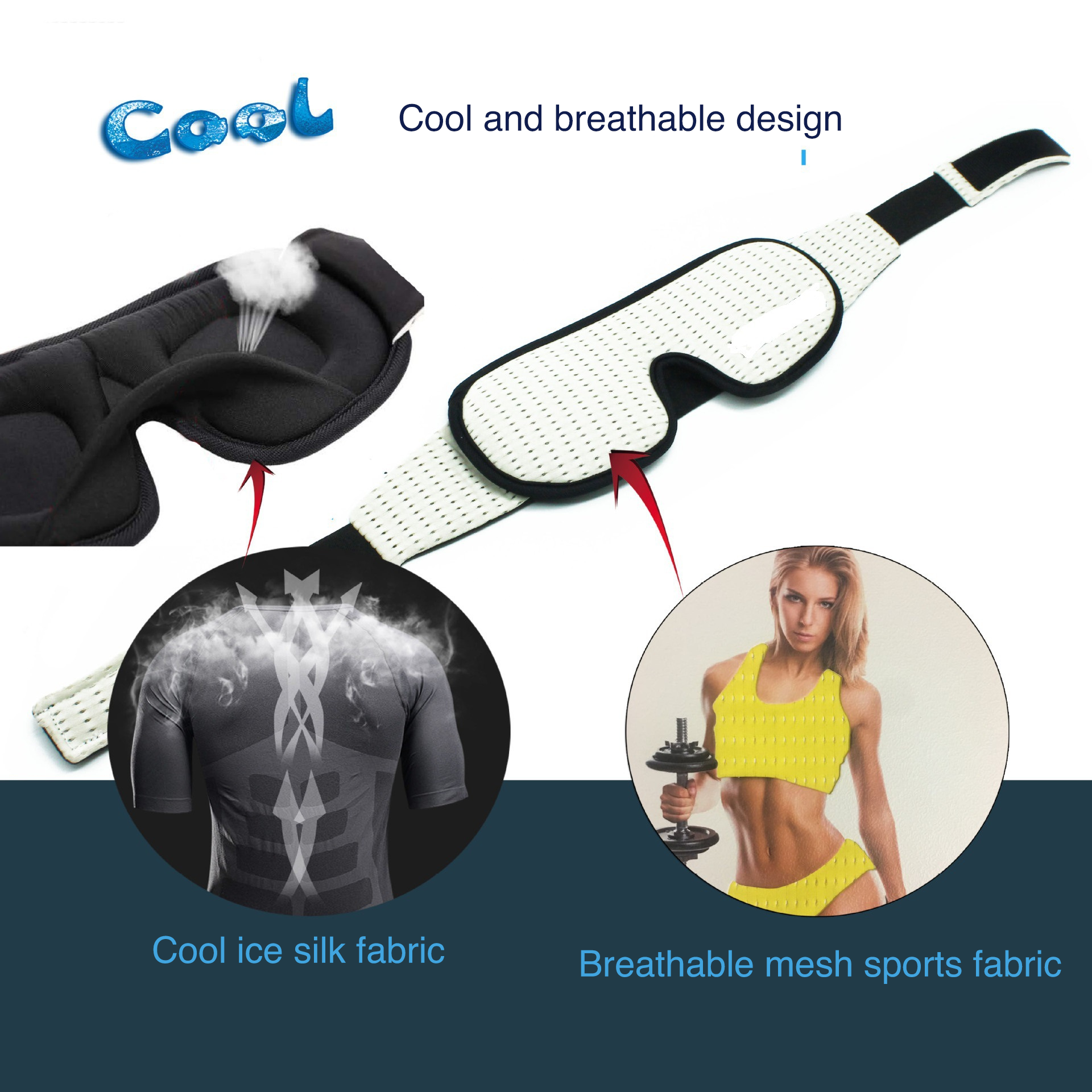 3D Padded Sleep Mask – Light Blocking Eye Mask