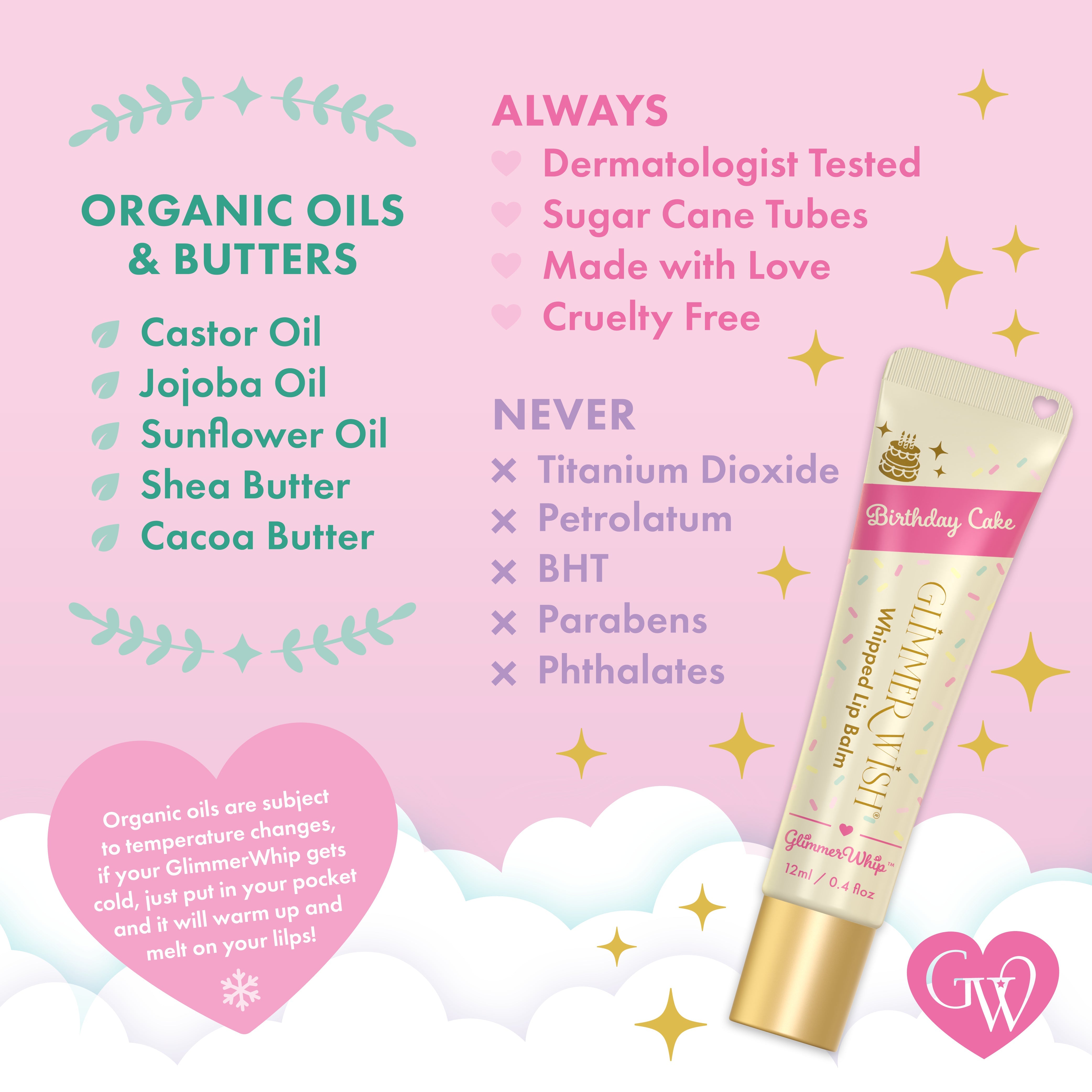 Glimmer Whip - Whipped Lip Balm