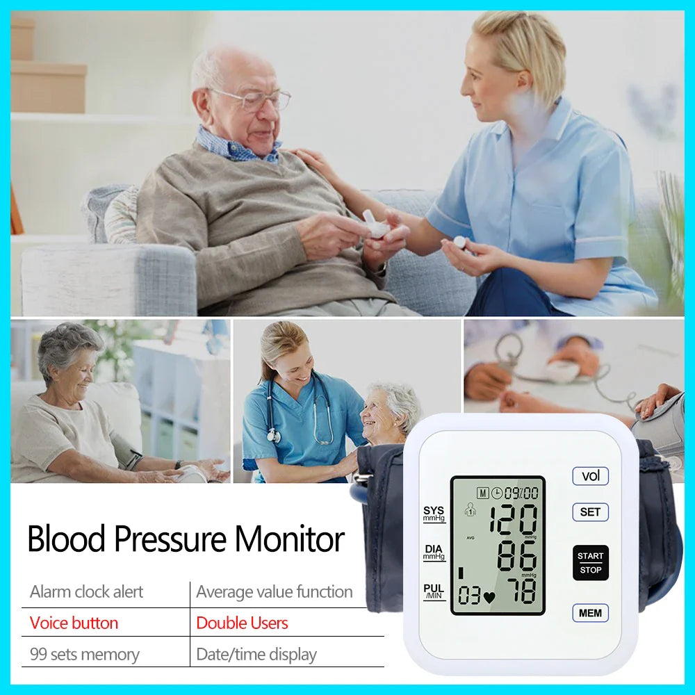 Health Care Arm Blood Pressure Monitor