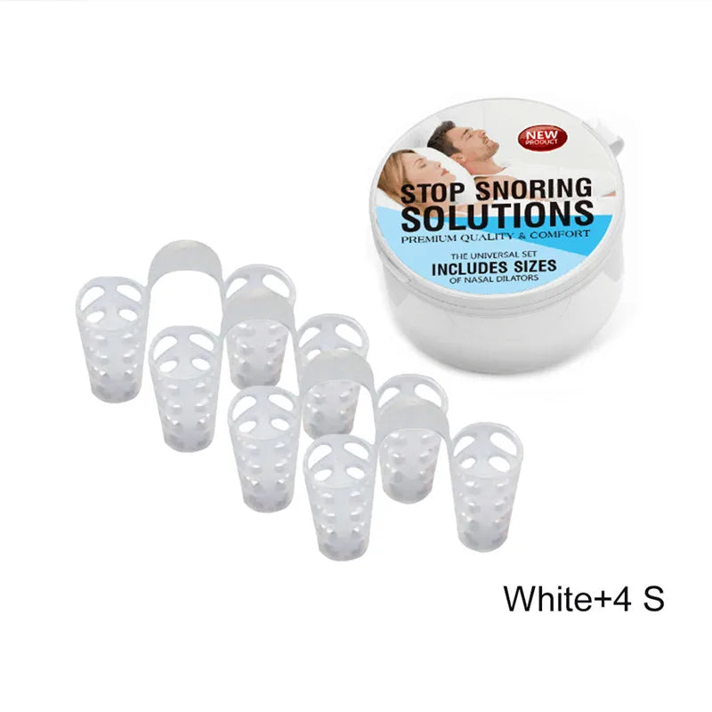 Anti-Snore Apnea Nose Clip – Breathing & Sleep Aid