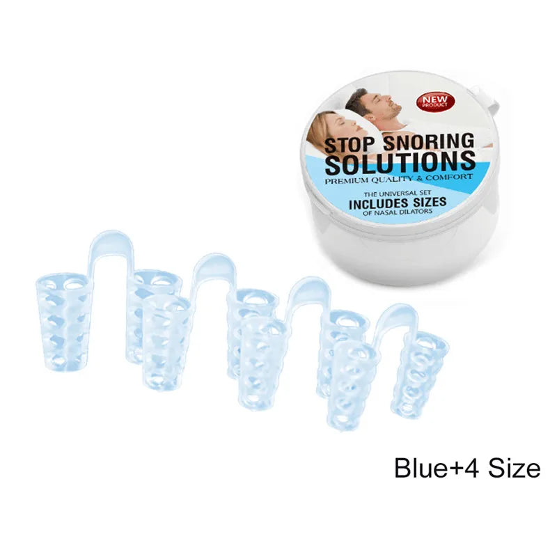 Anti-Snore Apnea Nose Clip – Breathing & Sleep Aid