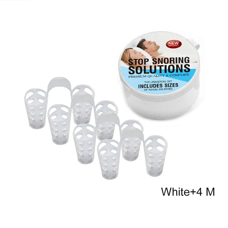 Anti-Snore Apnea Nose Clip – Breathing & Sleep Aid