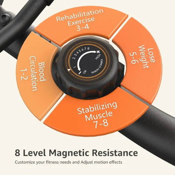 Recumbent Magnetic Exercise Bike – Home Fitness