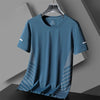 Cool Run Reflective Ice Silk Men's Fitness Tee