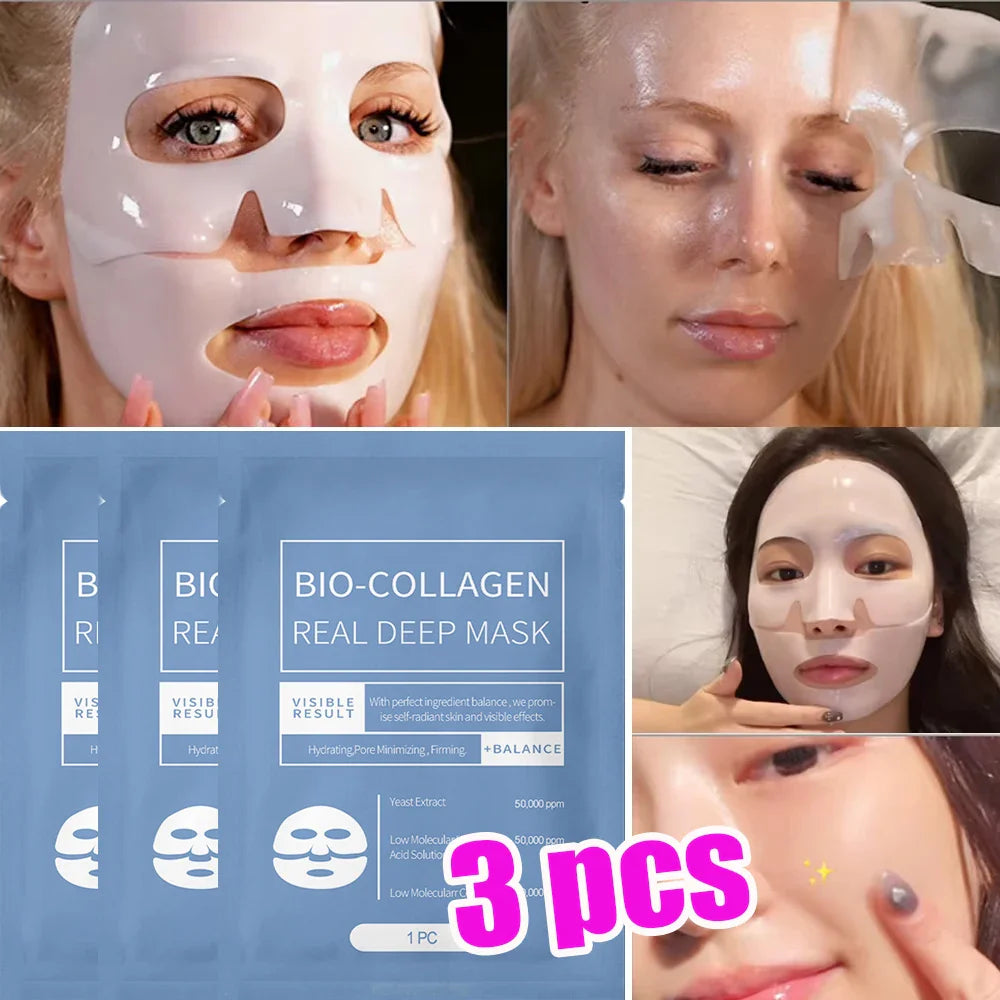 Bio Collagen Anti-Aging Face Mask (1/3/5/10PCS)