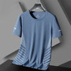 Cool Run Reflective Ice Silk Men's Fitness Tee