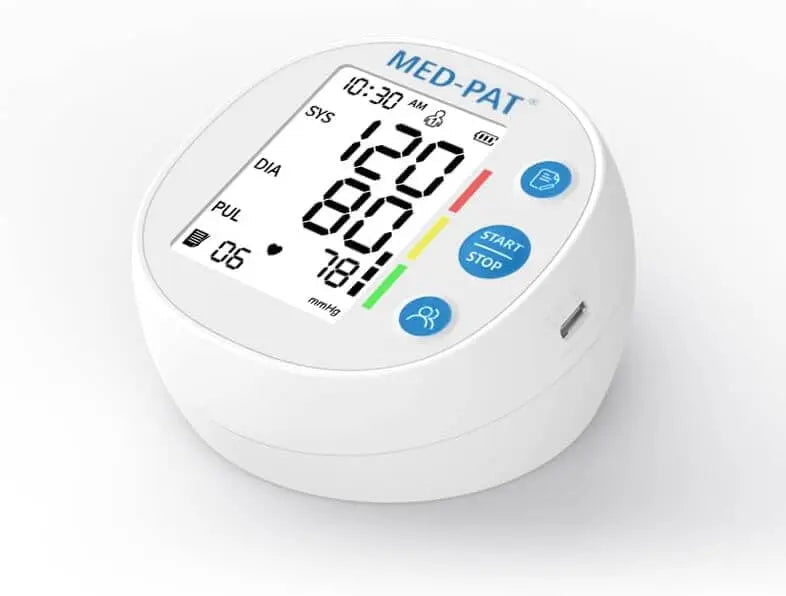 Med-Pat BP-R Round Automatic Blood Pressure Monitor