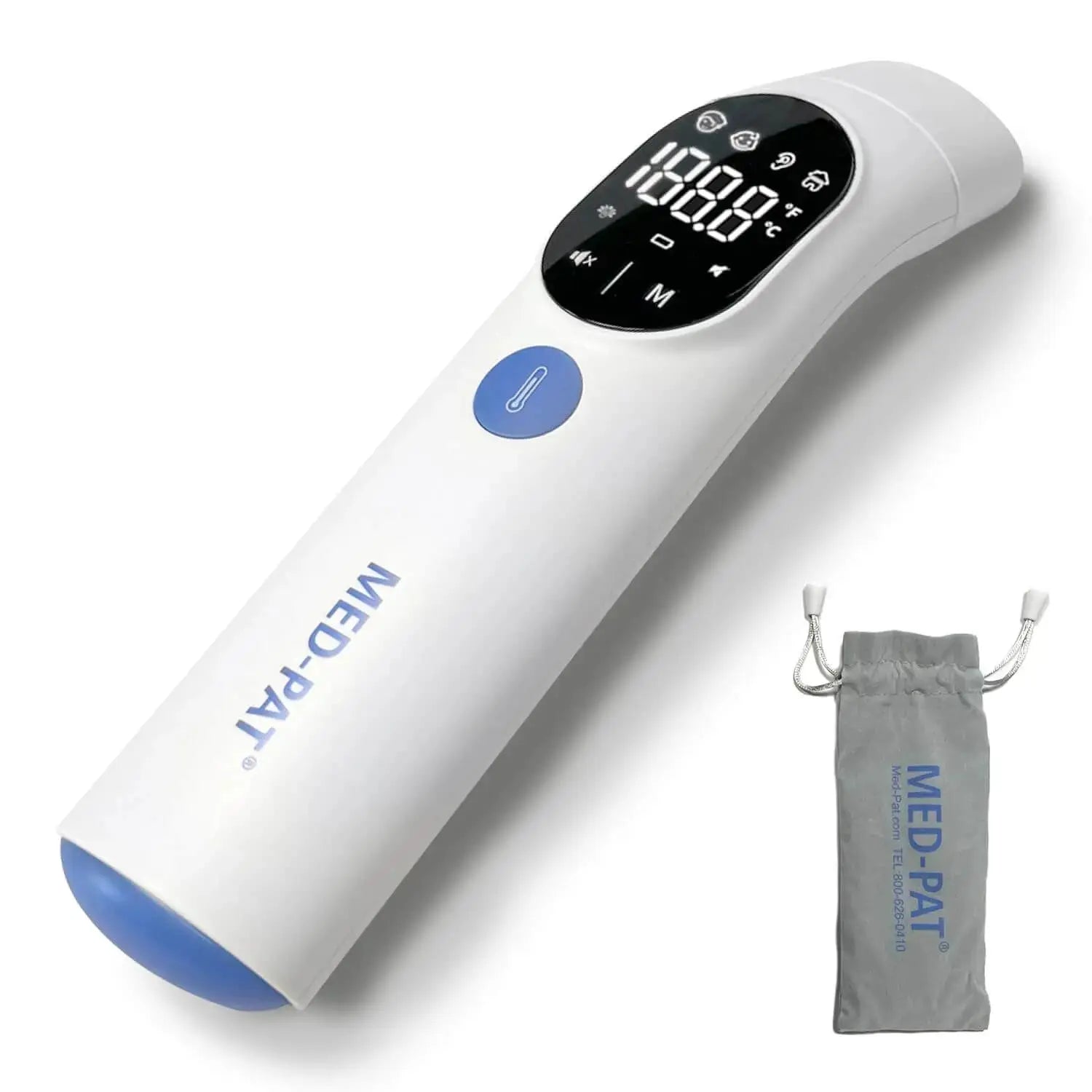 Med-Pat TH-1 4-in-1 Digital Infrared Thermometer