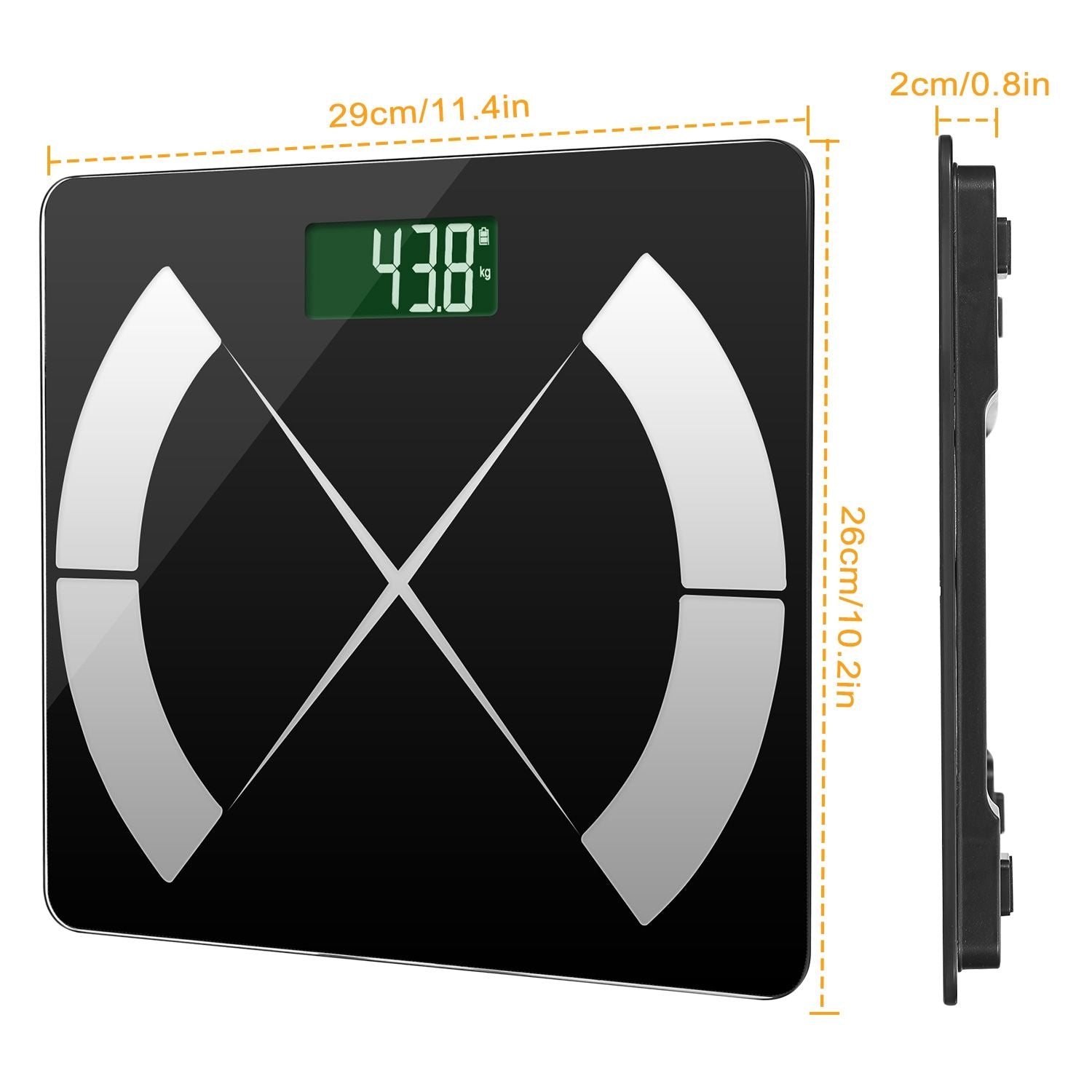 Smart Body Composition Digital Scale with App